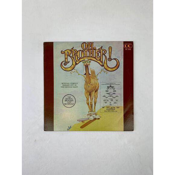VTG Vinyl Record - 1983 Oh, Brother! Original Cast Broadway Musical Soundtrack - Picture 1 of 7